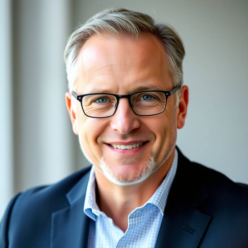 Portret van David Meijer, een professionele financieel adviseur